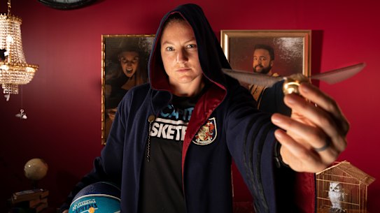 Canberra Capitals co-captain Kelsey Griffin has had a spellbinding WNBL season.