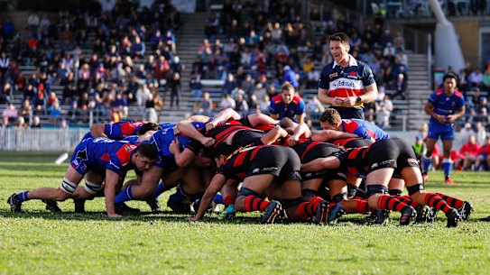 Manly squared off against Norths last week at Manly Oval. 