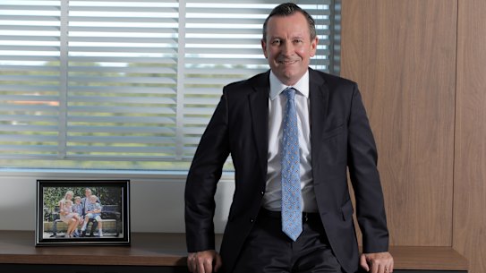 WA premier Mark McGowan. 