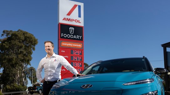 Ampol CEO Matt Halliday.