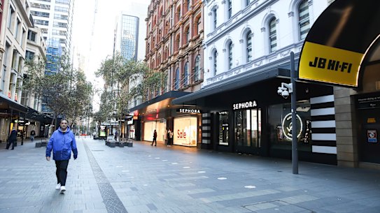 Sydney City generics during Covid 19 lockdown  27/06/21 Photo by Renee Nowytarger / SMH