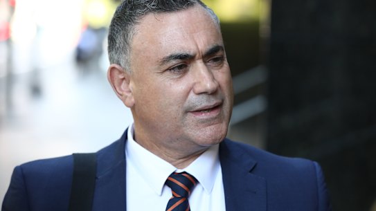 Former deputy premier John Barilaro.