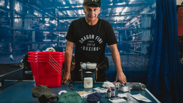 ‘Blood was spurting out the top of his head’: The art of the boxing cutman