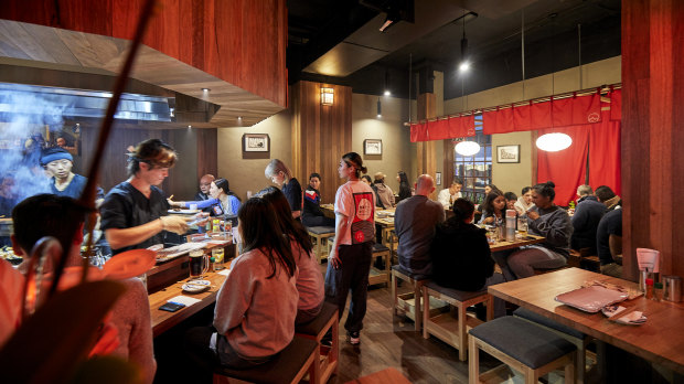 Beer + chicken skewers + beer. It’s a perfect formula at this north shore yakitori joint