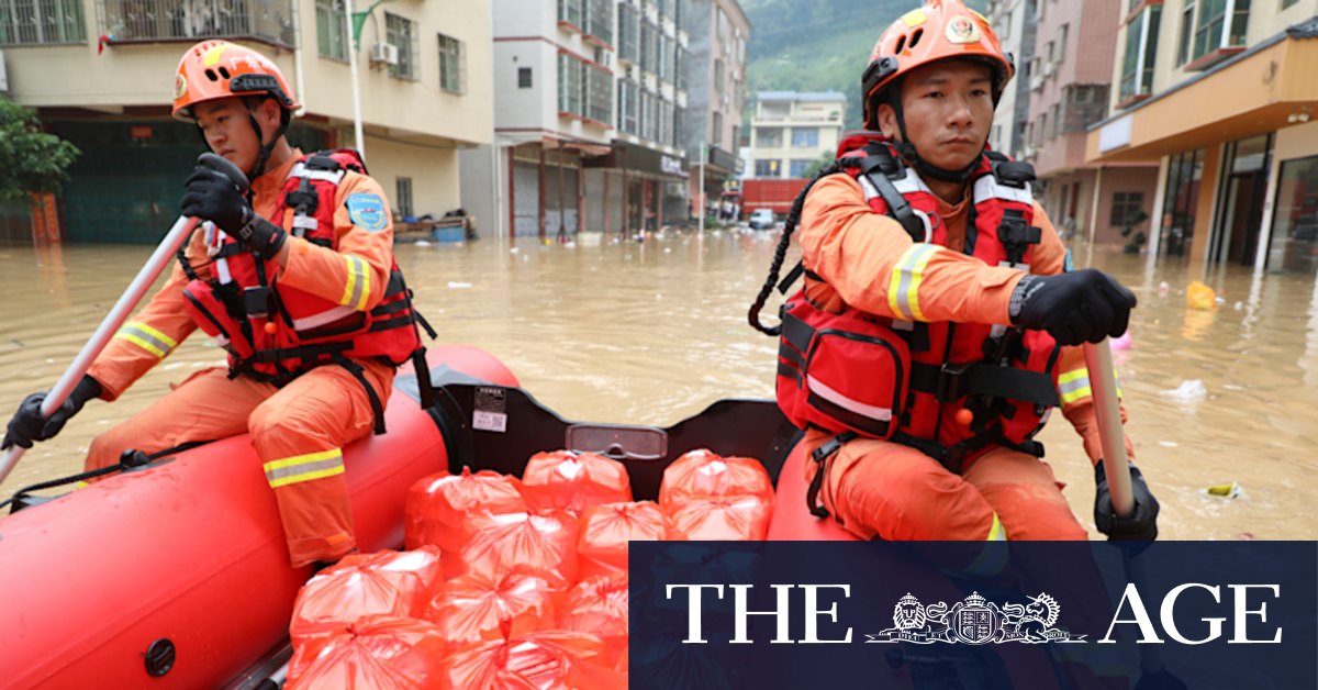China floods: Guangdong province under water, the latest - Vimarsana News