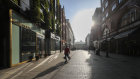 The deserted streets of Covent Garden, in locked-down central London.