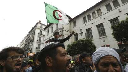 ‘Independence, independence’: Algerians return to streets to reject promised reforms
