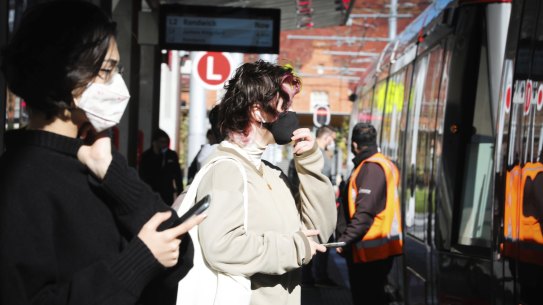 NSW Transport Minister Andrew Constance has urged essential workers to ride, walk or drive to work if they can.