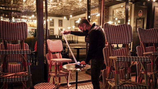 All restaurants in France will be forced to close for at least a month under a new national lockdown.