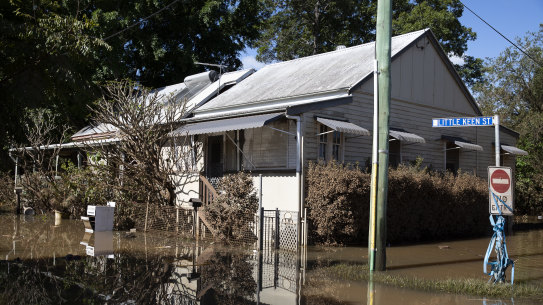 Lismore was affected by catastrophic flooding this year.