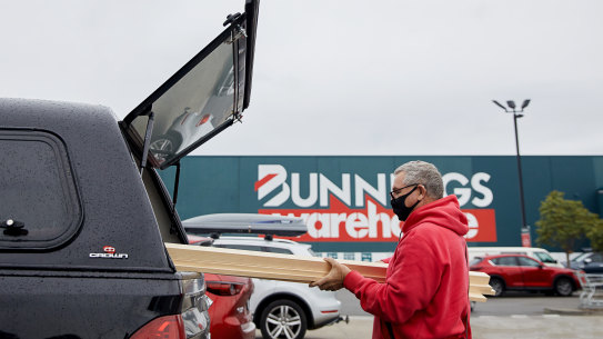 Bunnings sheds are proving popular with institutional investors.