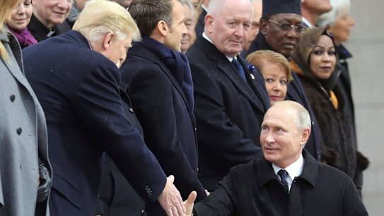 'They looked to be amiable', says Cosgrove of Trump and Putin in Paris