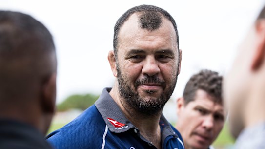 No dramas: Michael Cheika says his relationship with new boss Scott Johnson will be "straight forward". 
