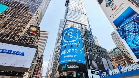 Australian share trading app Superhero has launched US share trading.