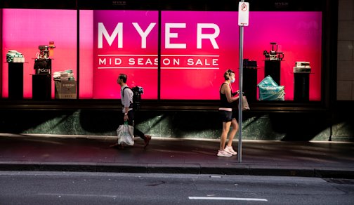 Myer hasn't issued a sales update since March, leaving investors and analysts in the dark.