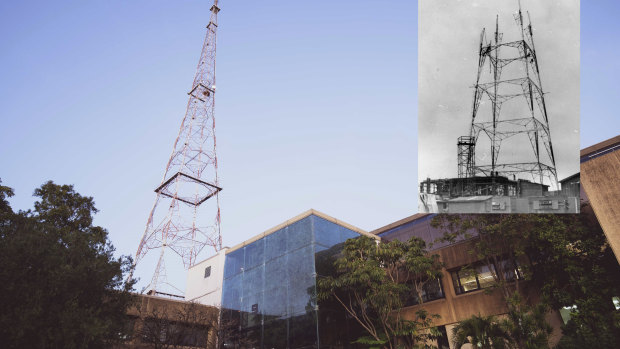 The precarious operation to demolish Willoughby’s TV transmission tower