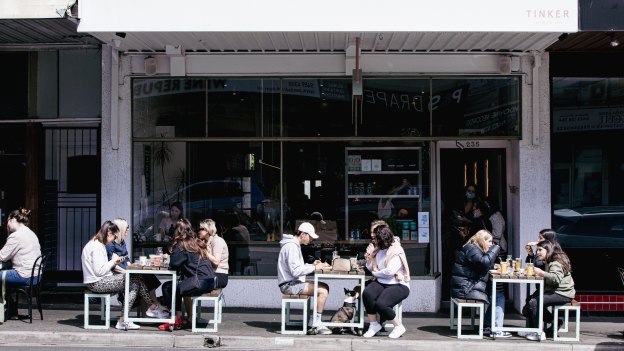 Tinker cafe on High Street.