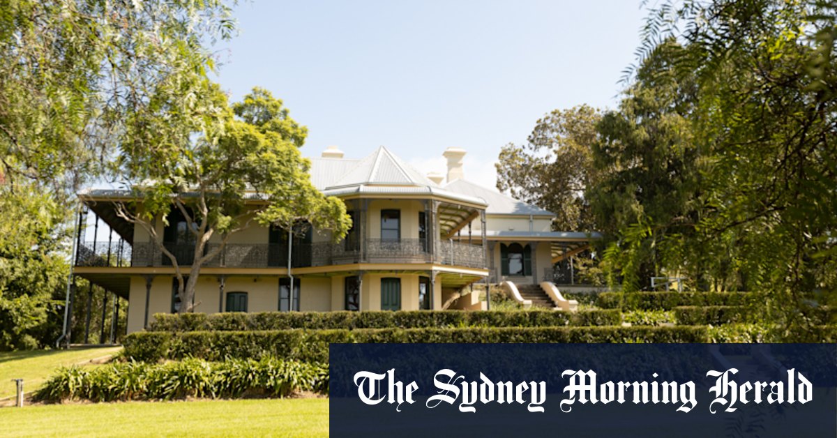 Sydney luxury property: Lady Fairfax's historic Orielton Homestead for sale - Vimarsana News