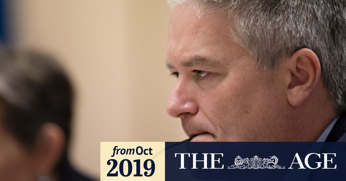 Finance Minister Mathias Cormann says public servants 'pitching' for cash amid warnings of ...