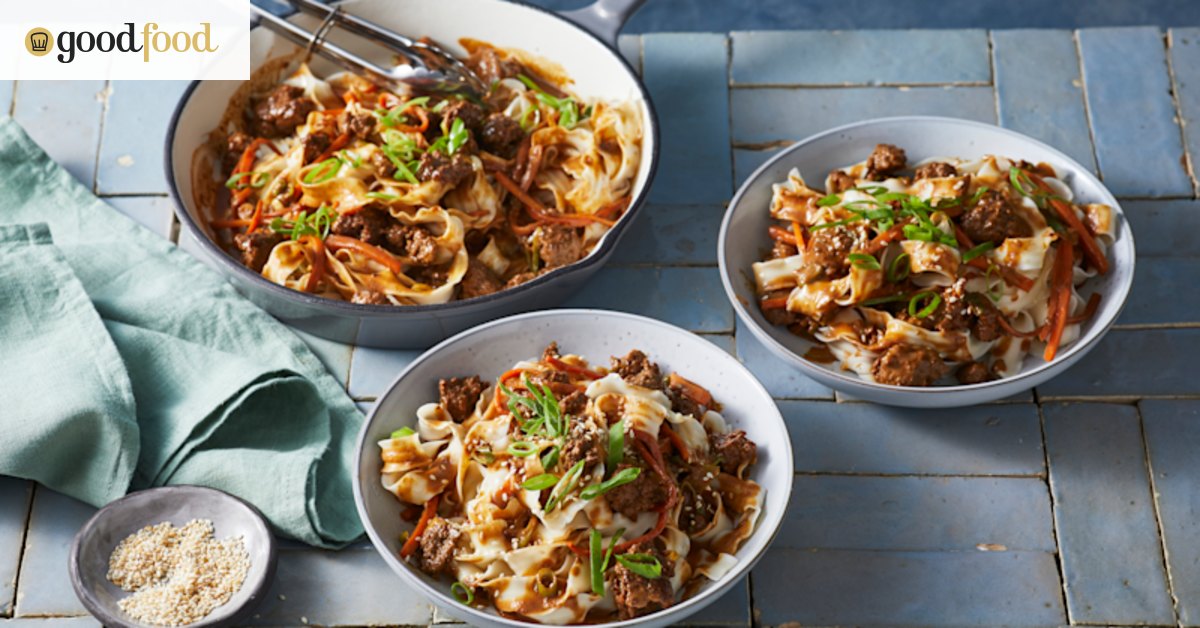 RecipeTin Eats’ ginger beef and noodles recipe