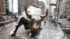 Wall Street advanced after another chaotic week of trading.