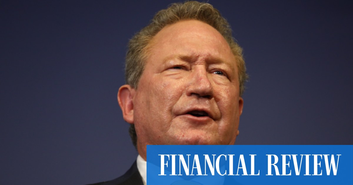 Russian ban: Andrew Forrest says being sanctioned by Russia is a badge of honour - Vimarsana News