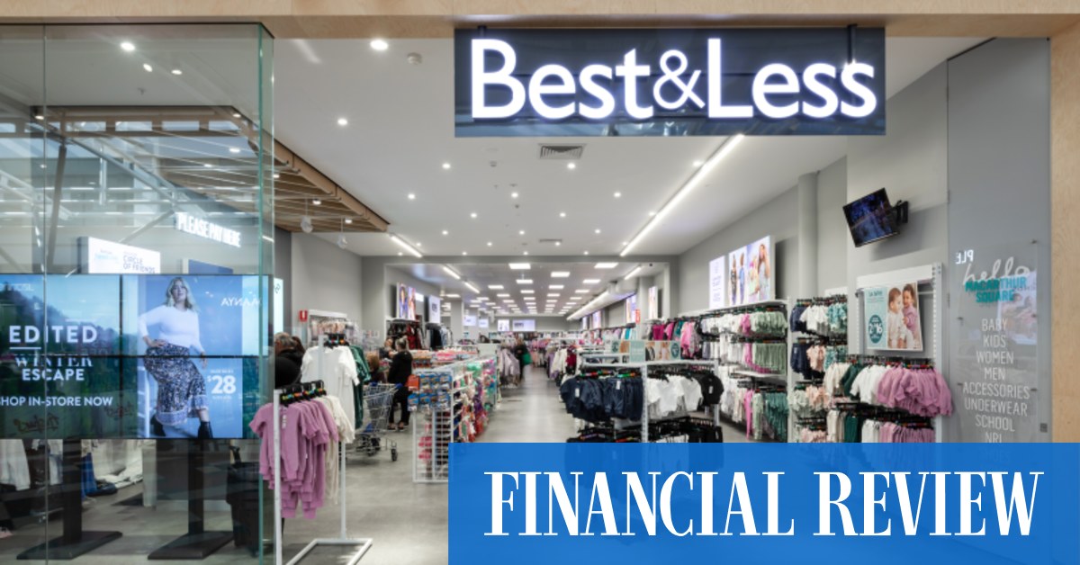 Best & Less sales plummet on tough shopping conditions as billionaire