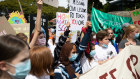 School strike in Sydney last year. 
