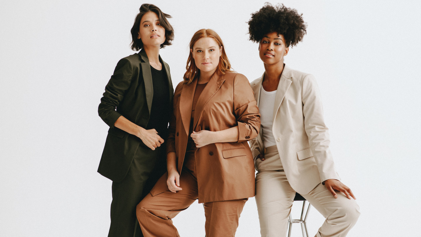 Women s tailored suits are going strong thanks in part to Kamala