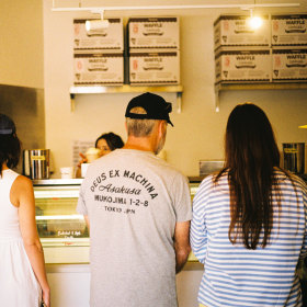 Line up for a scoop.