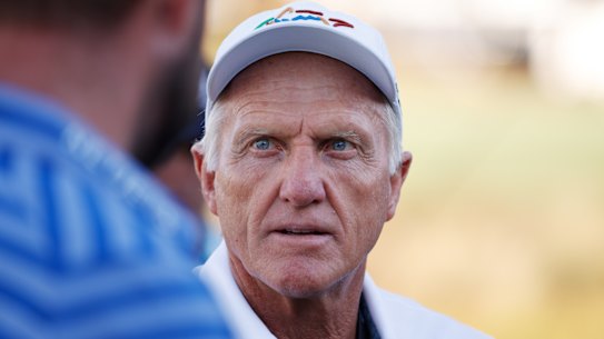 Greg Norman.