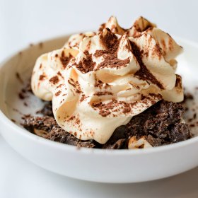 Trattoria Emilia’s tiramisu.
