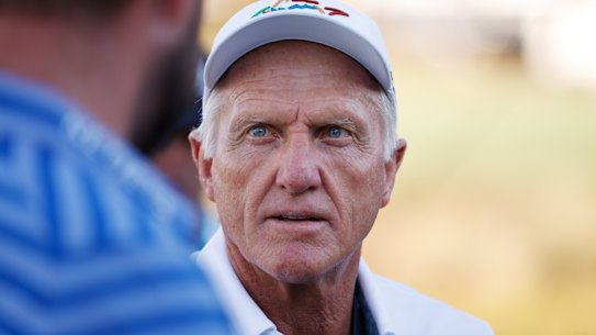 Greg Norman.