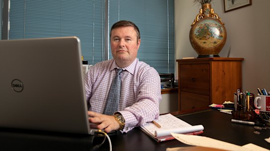 Canberra Criminal Lawyers principal lawyer Paul Edmonds, who says anti-consorting laws would not help the ACT deal with outlaw motorcycle gangs.