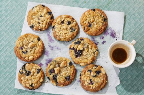Emelia Jackson’s blueberry crumble cookies.