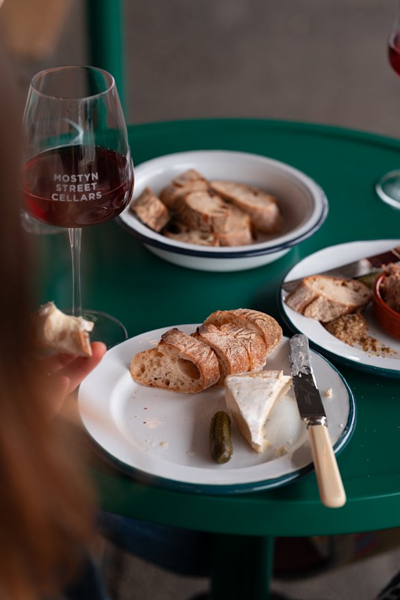 Cheese and charcuterie.