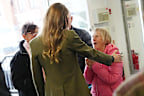 Catherine, Princess of Wales, meets customers during a visit to East Anglia’s Children’s Hospices’ (EACH) shop on October 22, 2026 in Hoveton, England. 
