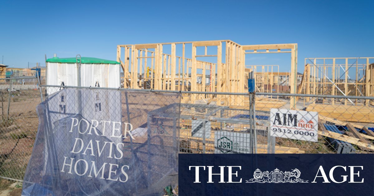Victorian home owners turn on state insurer over 'double catastrophe' following Porter Davis builder collapse - Vimarsana News