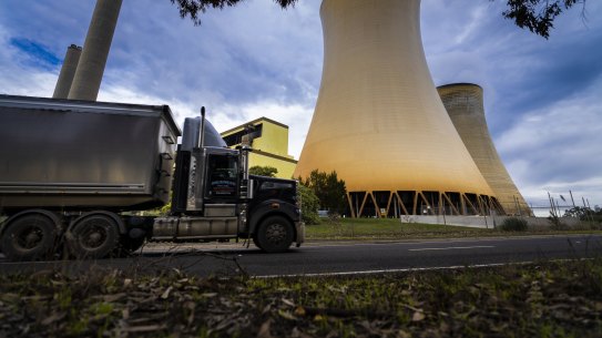 The Loy Yang Power Station in Traralgon, Victoria.