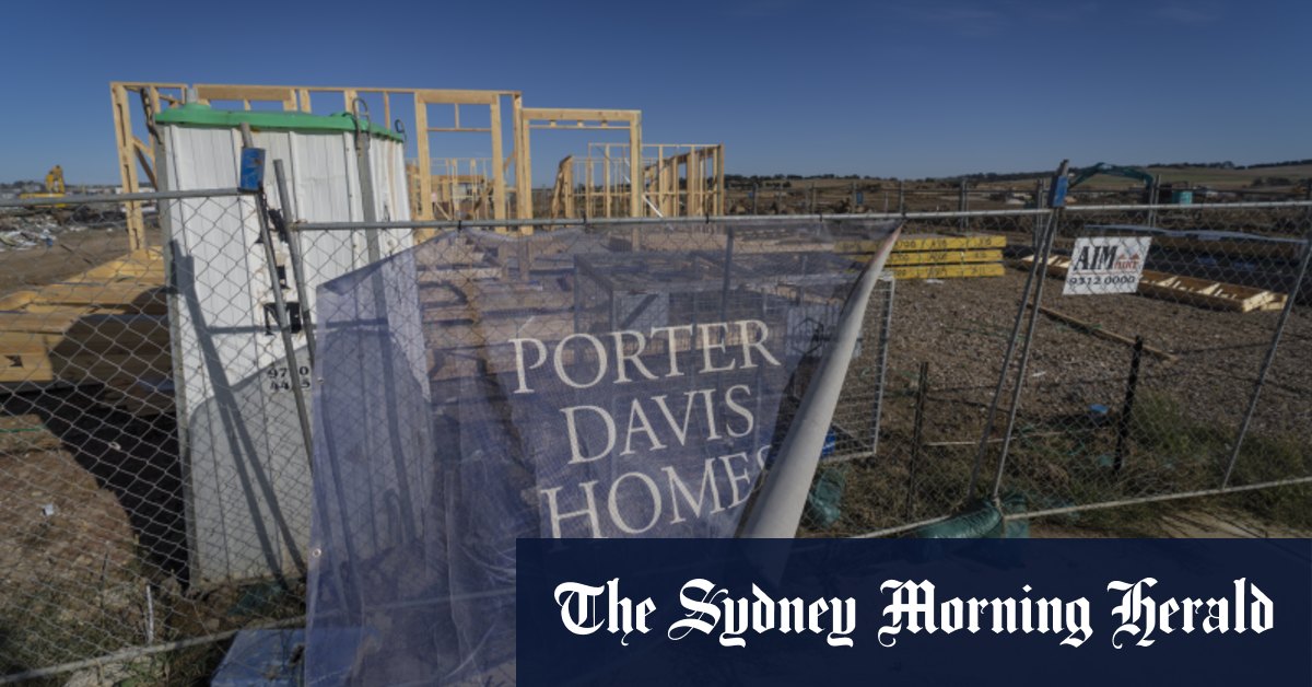 Porter Davis liquidators in talks with new builders to finish homes