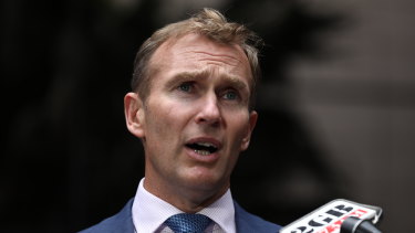 Infrastructure, Cities and Active Transport Minister Rob Stokes.