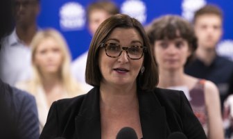 Sarah Mitchell congratulated HSC students this morning.