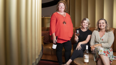 Fran Marshall, Sarah McDougall and Carla Rodeghiero will host the inaugural Canberra Women in Wine Dinner.
