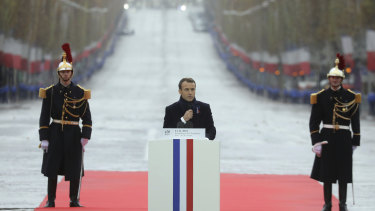 Scott Morrison should have been by Emmanuel Macron's side