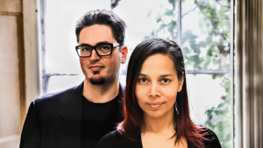 Rhiannon Giddens and Francesco Turrisi.