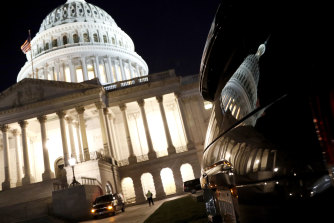 The Capitol building in Washington.