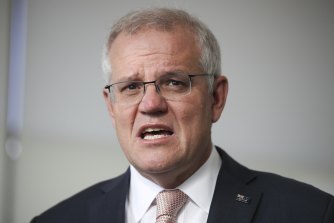 Prime Minister Scott Morrison.