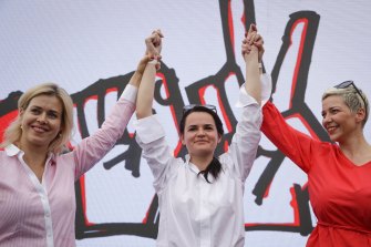 Belarus Opposition Leader Flees Abroad With Sons Ahead Of Election