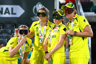 They’ve even pinched men’s use of goggles when celebrating!