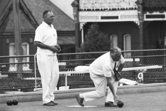 Country Week bowling at the Petersham Bowling Club on January 18, 1972.